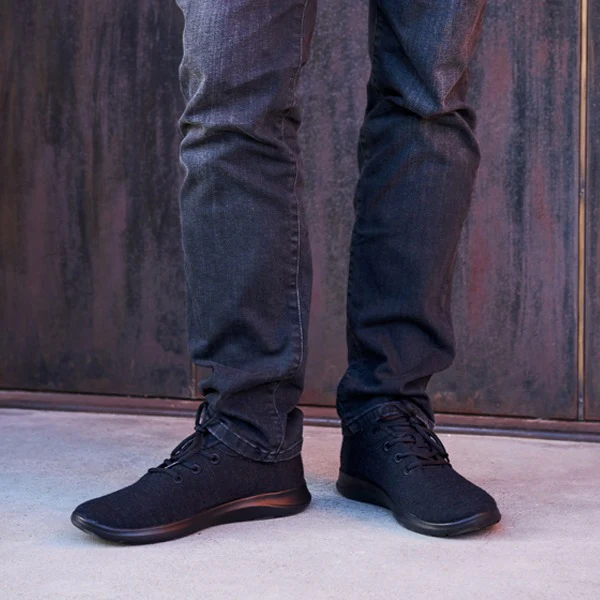 Men's Lace-Ups Black/Black - Image 5