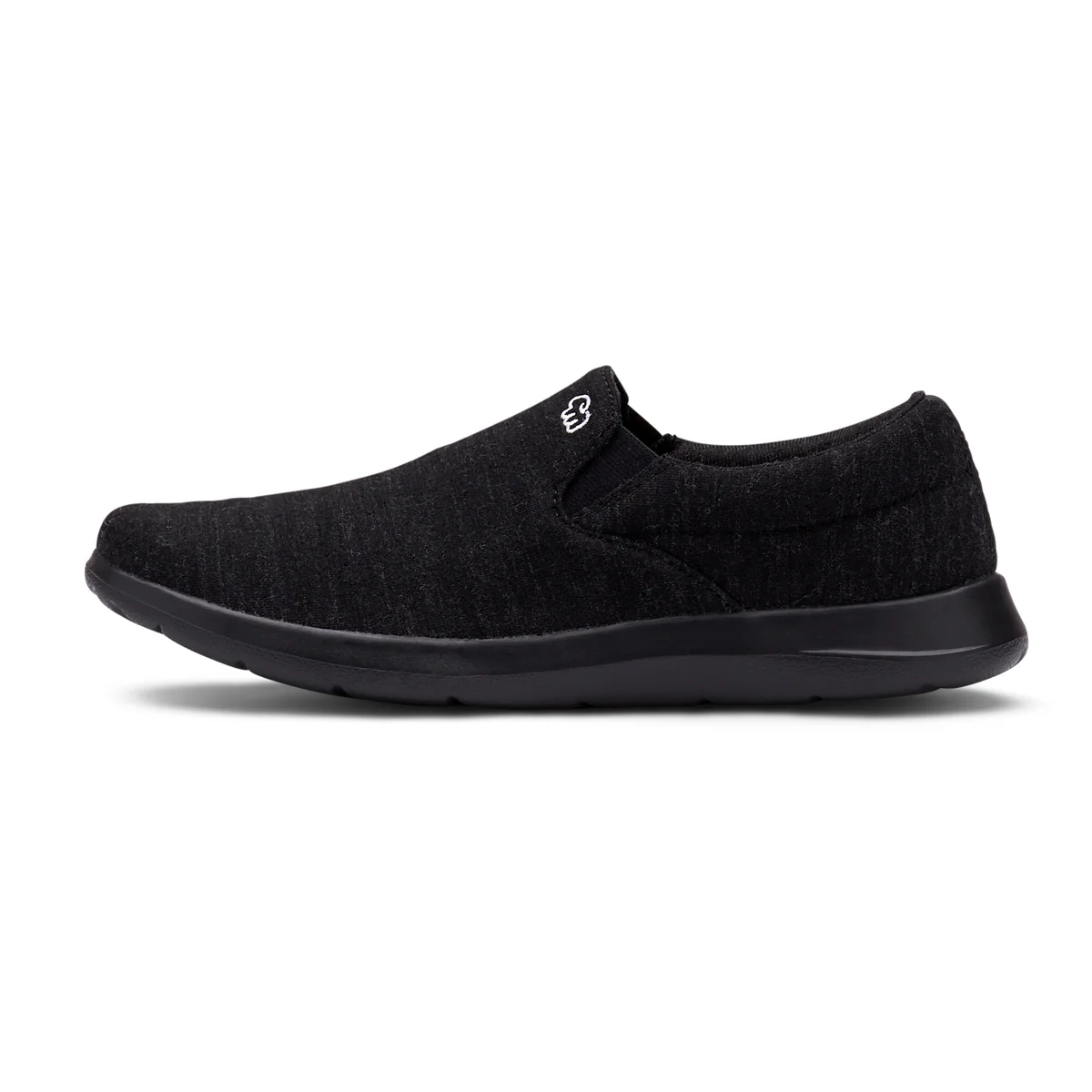 Men's Slip-Ons Black/Black - Image 3