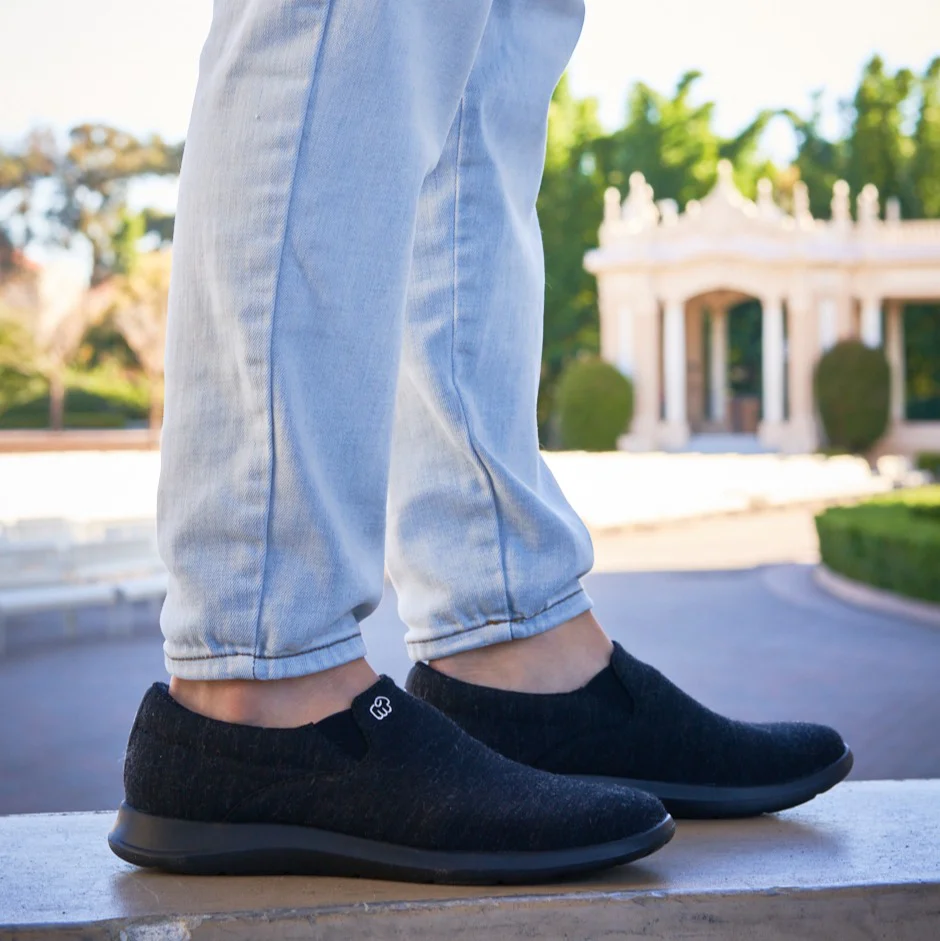 Men's Slip-Ons Black/Black - Image 5
