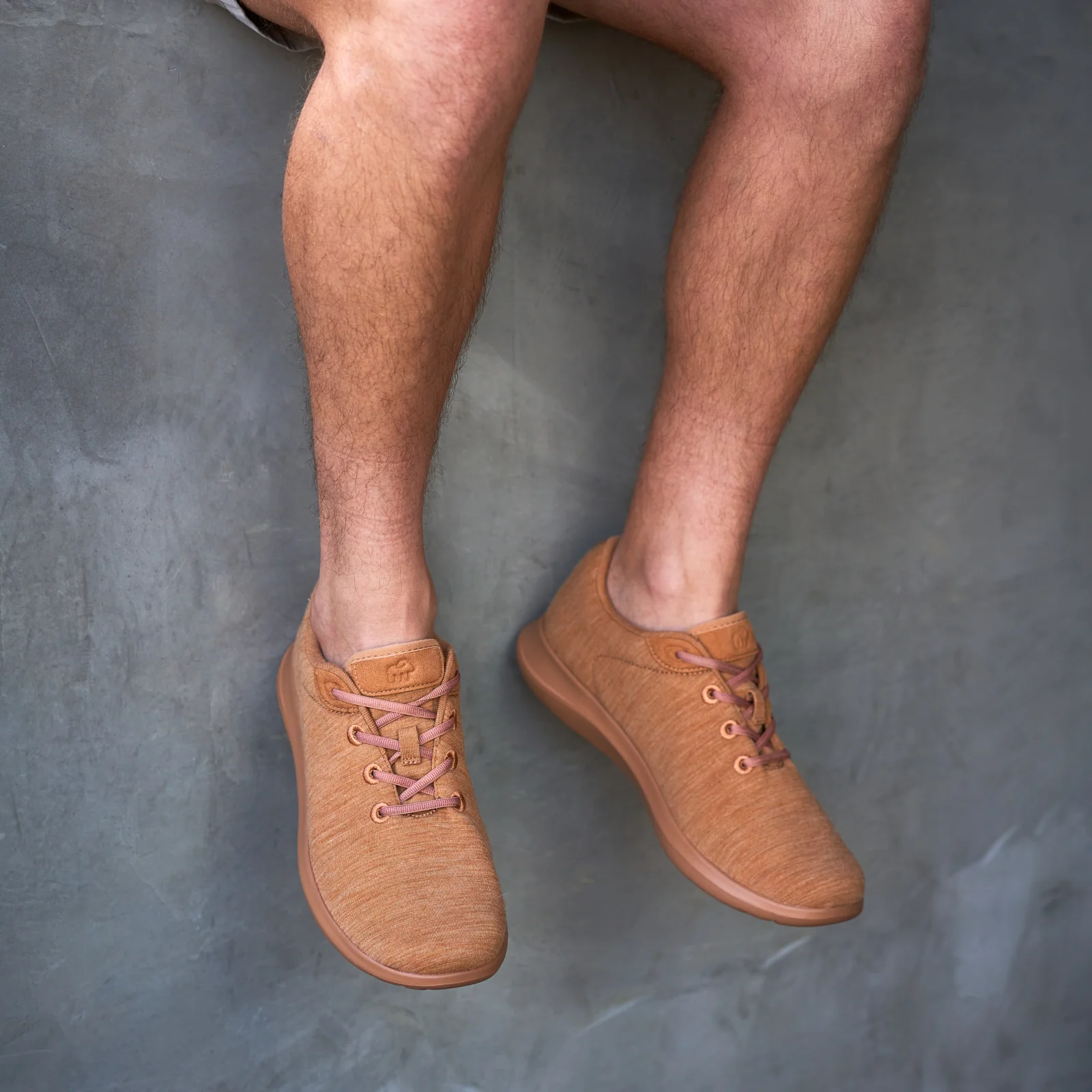 Men's Lace-Ups Camel - Clearance - Image 5