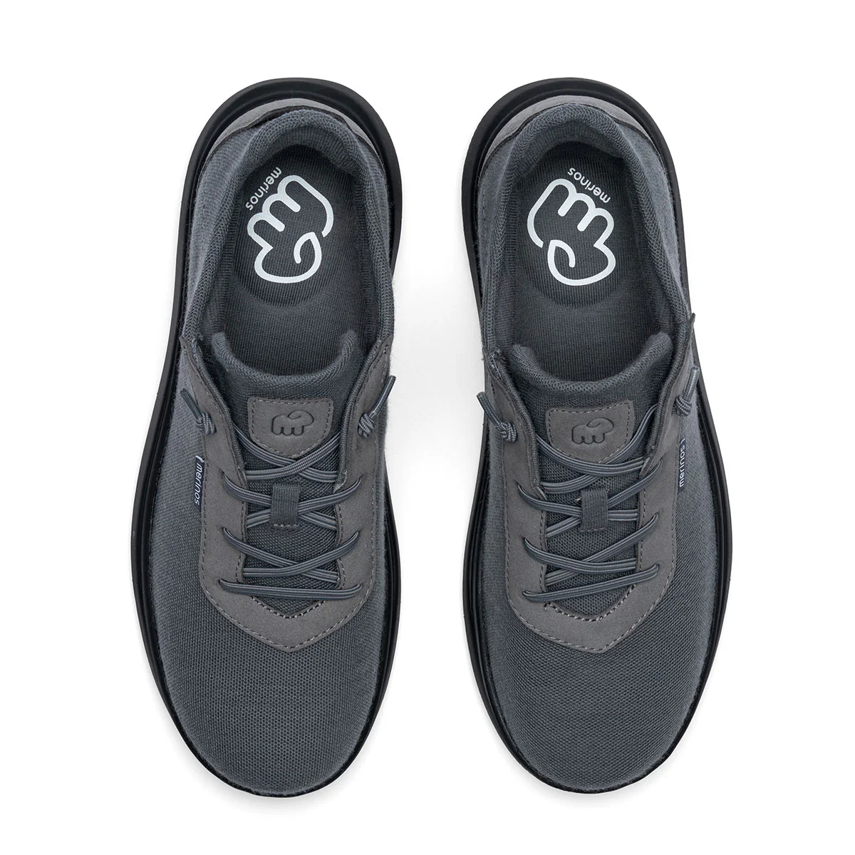Men's Signature Lace-Ups Charcoal - Image 5