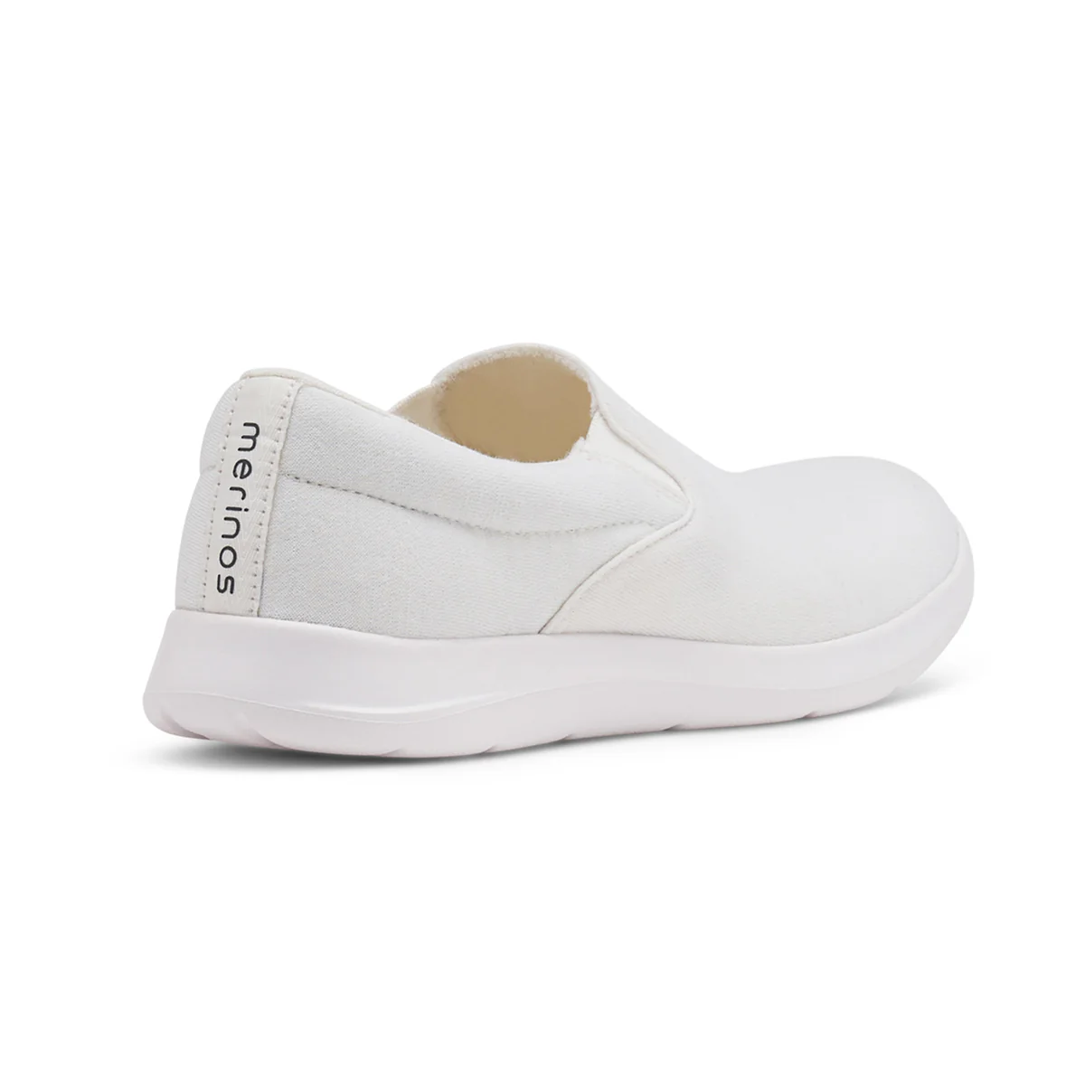 Men's Slip-Ons Natural White - Image 4