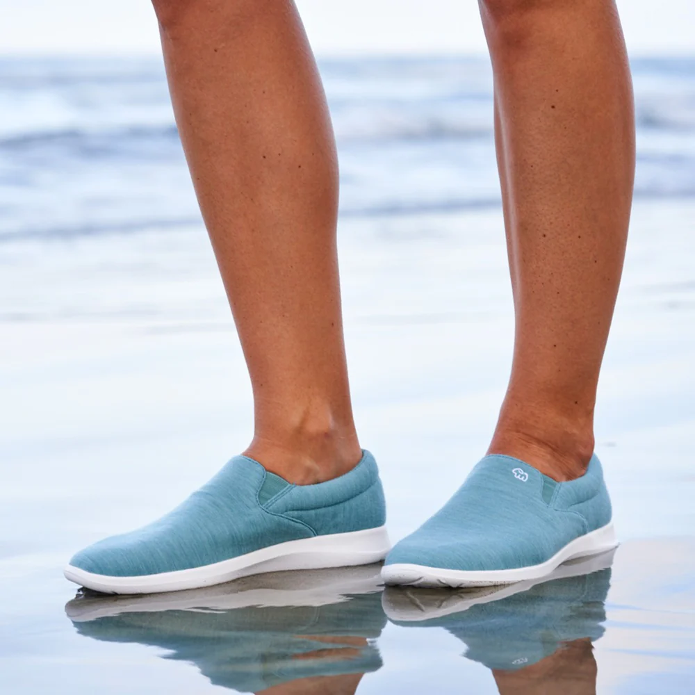 Women's Slip-Ons Mist Green - Clearance - Image 6