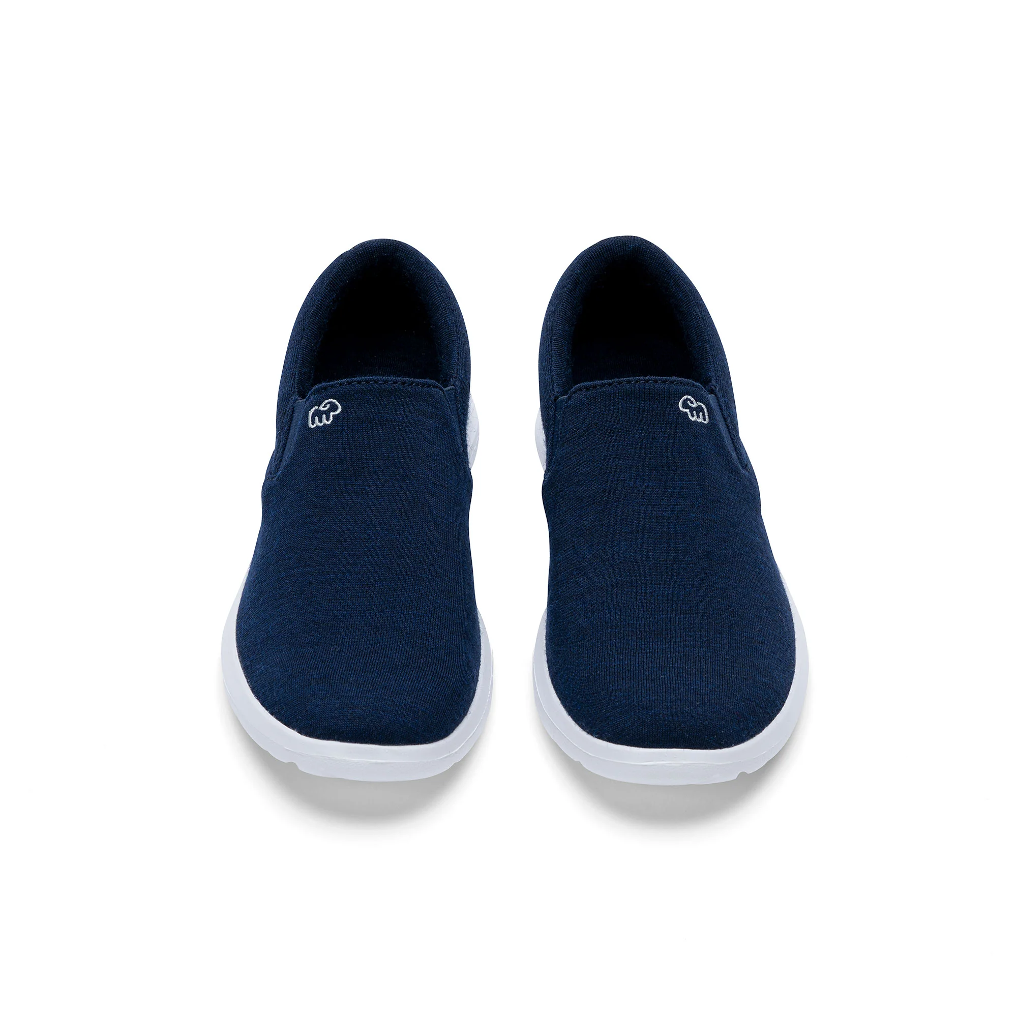 Women's Slip-Ons Navy/White - Image 2