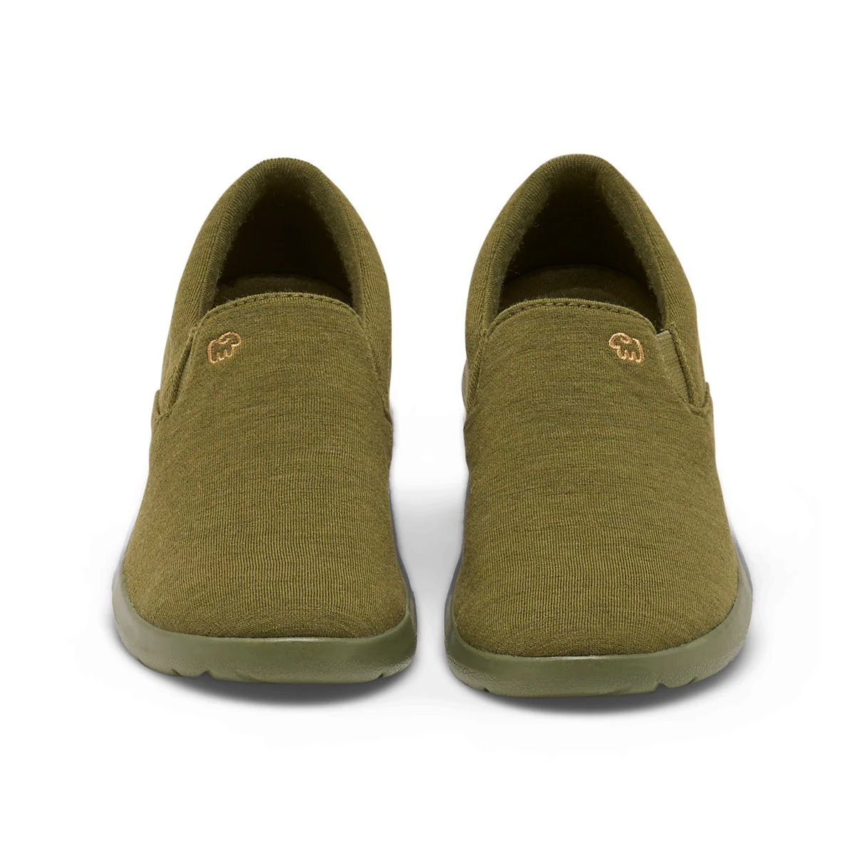 Women's Slip-Ons Olive Green - Image 2