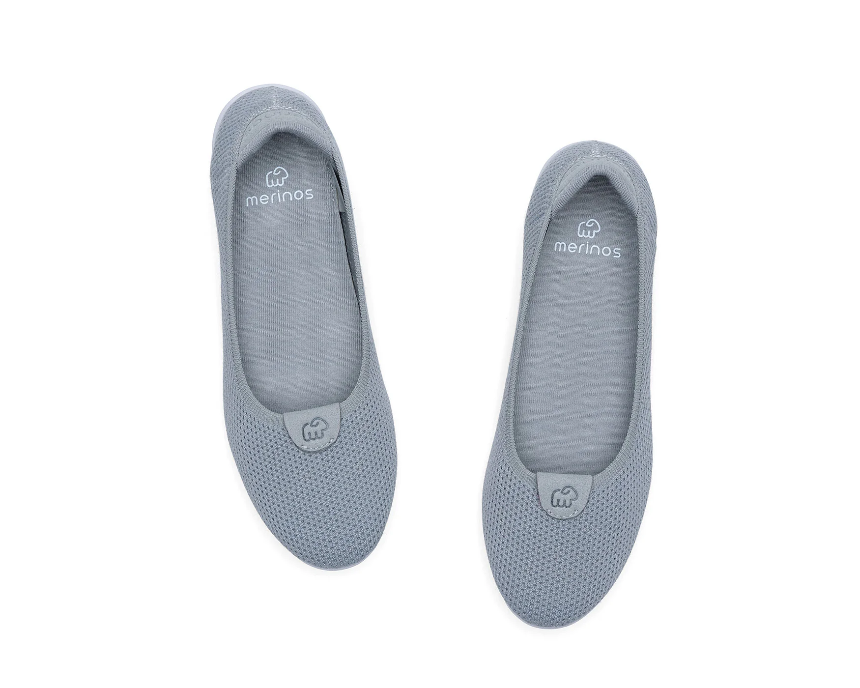 Women's Flats Stone Grey - Clearance - Image 3