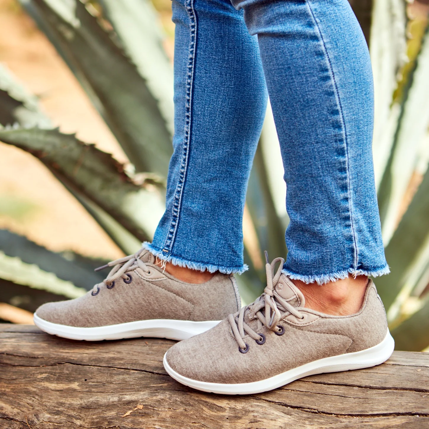 Women's Lace-Ups Sand - Image 6