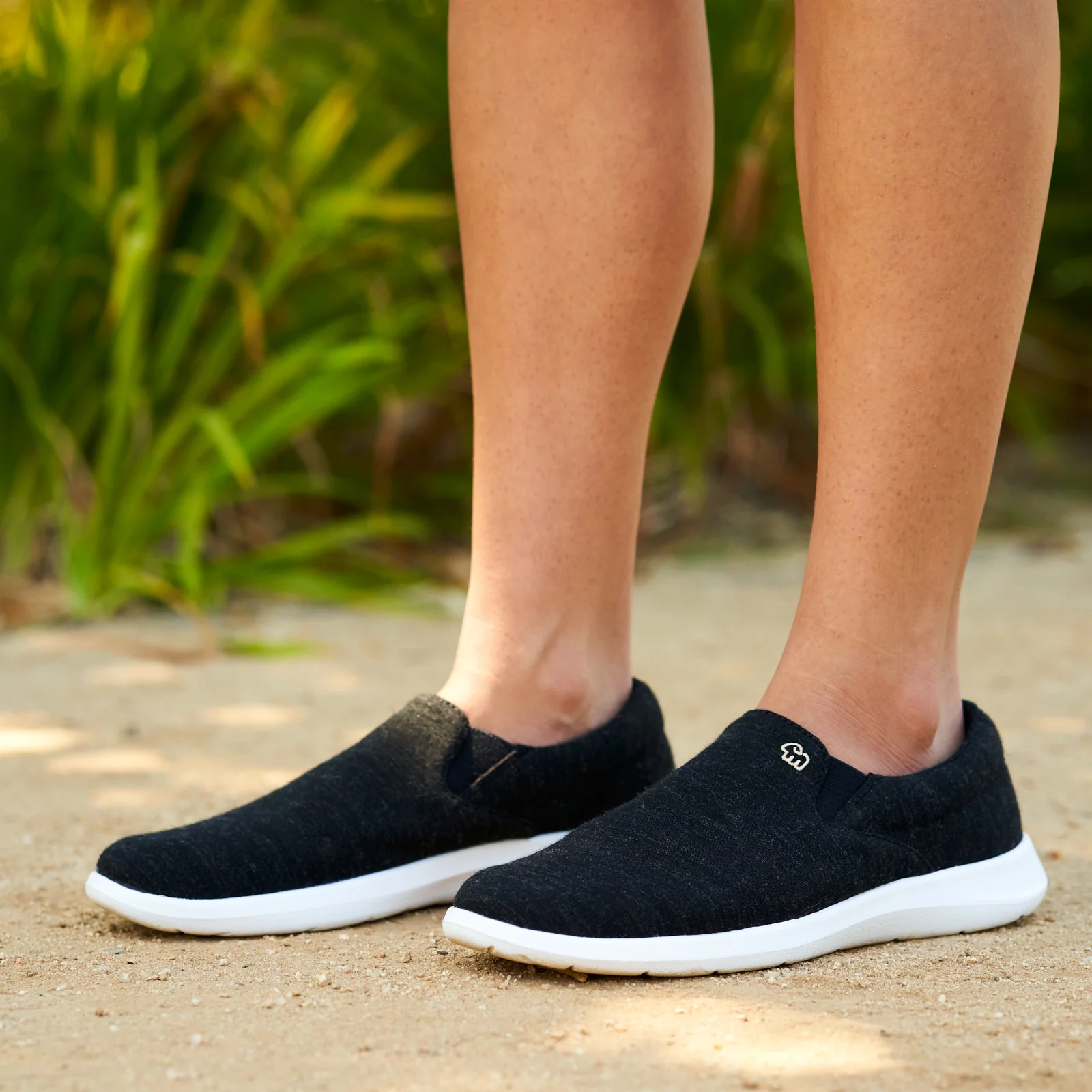 Women's Slip-Ons Black/White - Image 6