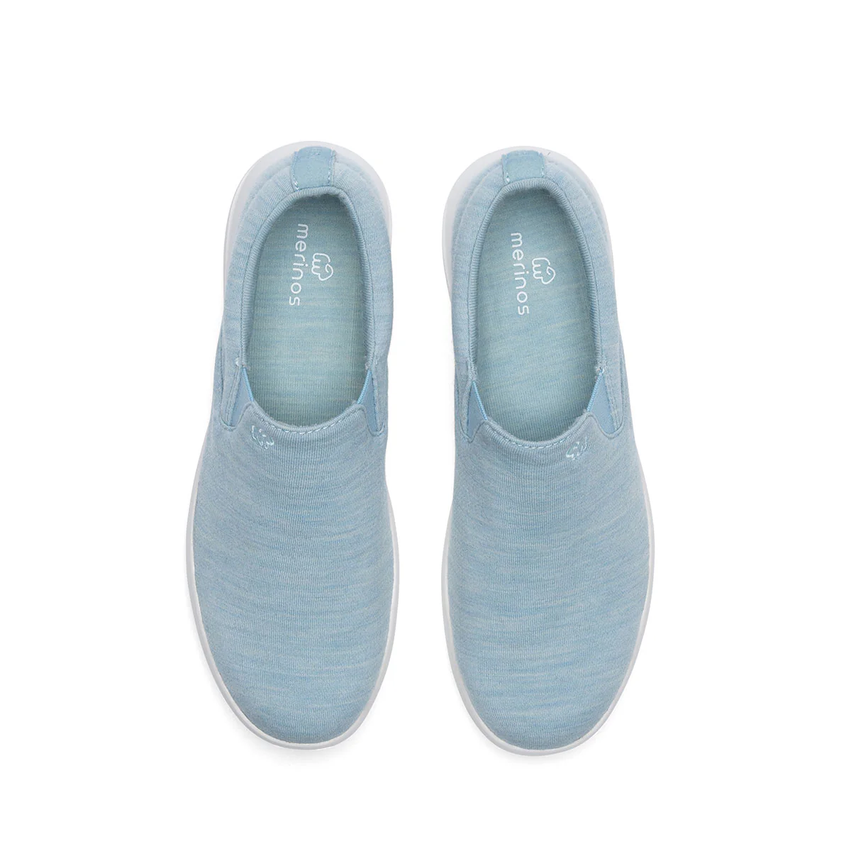 Women's Slip-Ons Pale Blue - Image 4