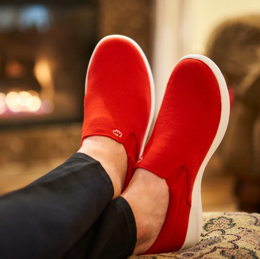 Women's Slip-Ons Red - Image 6