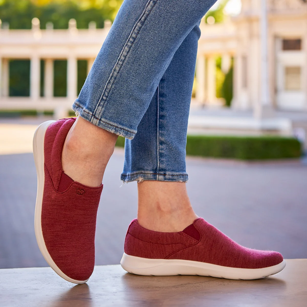 Women's Slip-Ons Tuscan Red - Image 6