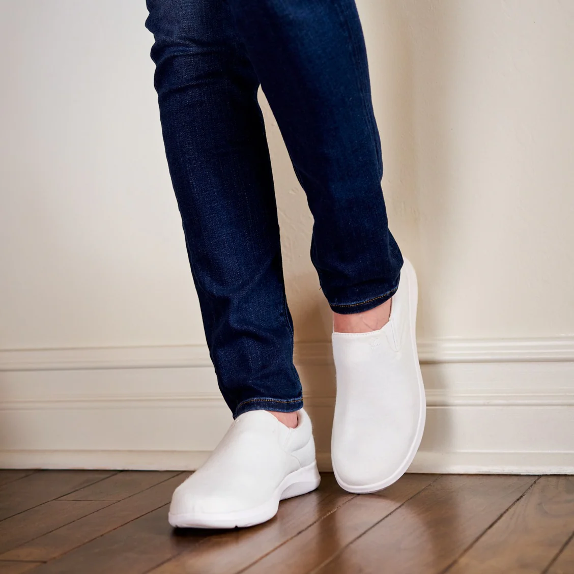Women's Slip-Ons Natural White - Image 6